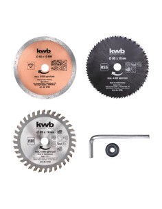 SET DE 3 PZS PARA MINI-SIERRA CIRCULAR