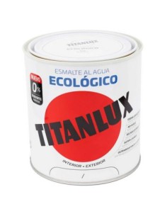 PINT.TITANLUX ECO NEGRO MATE AL AGUA 750ML