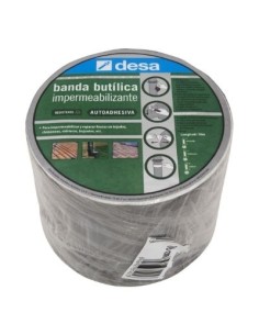 AGUASTOP BANDA IMP.BUTILO GRIS 15CMX10M