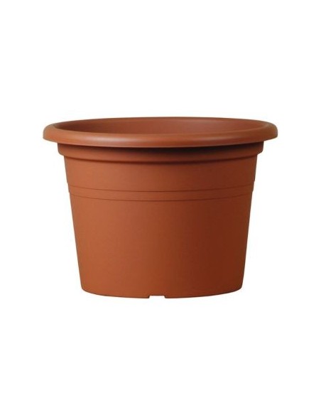MACETA CILINDRO PLASTICO TARRACOTA 45CM