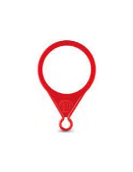 ANILLA CALIBRE FRUTA GALGA 70 ROJO