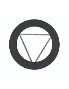 PLAFON VITRIFICADO MATE PREMIUM 200MM CHAPA 0.8MM