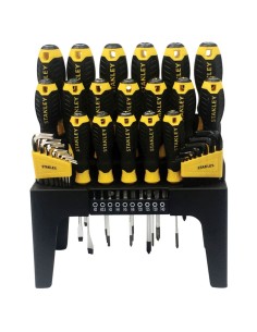 SET DE 44 PIEZAS STANLEY CON SOPORTE