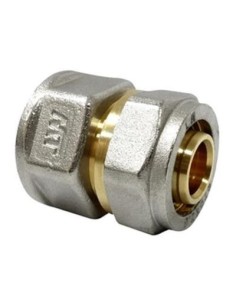 RACOR RECTO H MULTIC. COMPRES. DN20X3/4