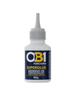 OB1 ADHESIVO INSTANTÁNEO INCOLORO SUPERGLUE 50 GRAMOS