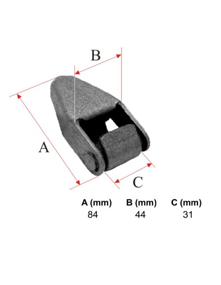 BISAGRA DESMONTABLE PEQUEÑA BS-11