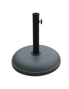BASE PARASOL 45 CM CEMENTO 16KG PARA MASTIL 32-40MM(NETO)