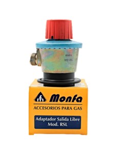 REGULADOR BUTANO SALIDA-LIBRE MONFA