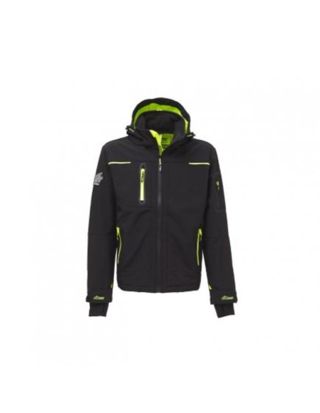 SUDADERA U-POWER SPACE BLACK CARBON TALLA-L(NETO)