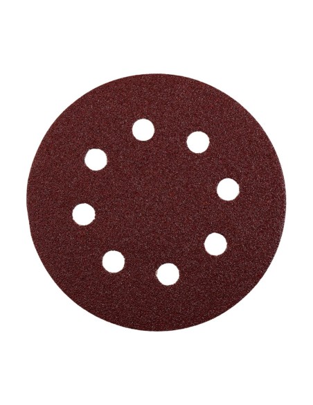 BLISTER 5 DISCOS ABRASIVOS 8 AGU    Ø 125 MM  GR SURTIDO    SISTEM QUICK-STOCK