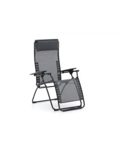 SILLON RELAX RESPALDO MULTIPOSICIONES NEGRO(NETO)