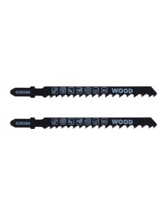 BLISTER 2 HOJAS DE CALAR CORTE GRUESO MADERA 75MM EN T KWB