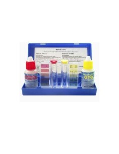 Test Kit Cloro y pH, Medidor del Cloro y PH del Agua de la Piscina, Gotas