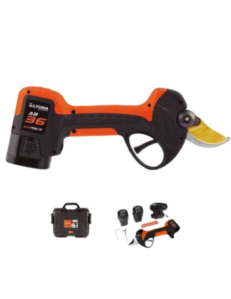 TIJERA BATERIA ALTUNA HASTA 25/36MM 2 BATERIA 16.8V 4.5AH. CUCHILLA DE TITANIO