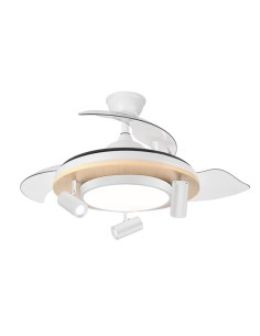 VENTILADOR DC GLADIATOR 37+15W BLANCO/HAYA 3ASP.10(NETO)