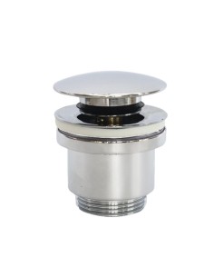 VALVULA CLICK-CLACK LATON CROMADO T-307 1 1/4-32.