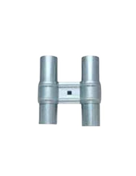 UNION VALLA MOVIL ABRAZADERA DOBLE GALV. - Bricoex