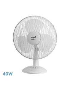 VENTILADOR SOBREMESA CAPE GRANDE BLANCO 3 VEL. 40W(NETO)