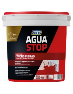 CAUCHO AGUASTOP CON FIBRAS BLANCO 1KG