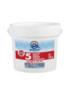 CLORO QUIMICLOR 5 EFECTOS TABLETA 250 GRS. 5 KGS QUIMICAMP(NETO)