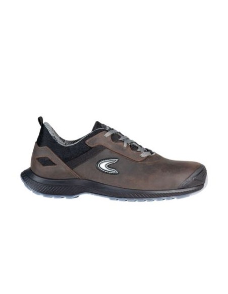 ZAPATO NOBUCK MARRON COFRA TIGERCAT S3 TALLA-39