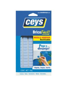 CEYS BRICOFACIL PEGA Y DESPEGA MASILLA