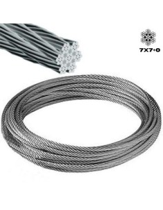CABLE ACERO INOX.5 (PVP M.LINEAL)
