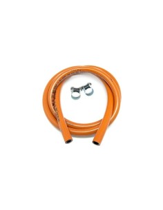 TUBO MANGUERA BUTANO 1.5 + 2ABRAZADERAS
