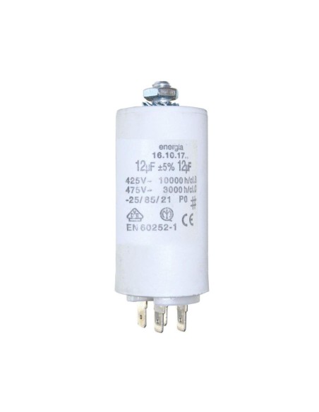 CONDENSADOR P/MOTOR 12MF 450V