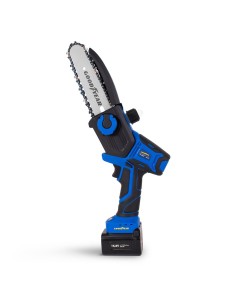 MOTOSIERRA DE MANO GOODYEAR HASTA 150MM PROFESIONAL CON 2 BATERIAS 4AH Y CARGADOR(NETO)