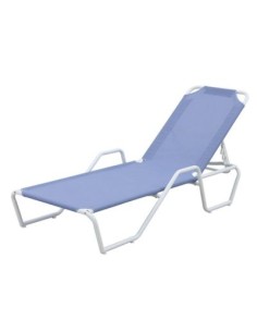 TUMBONA APILABLE ACERO/TEXTIL AZUL BASIC(NETO)