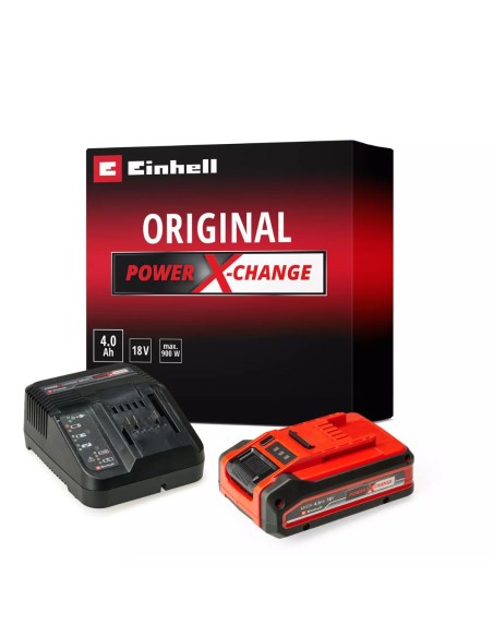 KIT: CARGADOR POWER-X  18V  +  BATERIA REPUESTO 18V 4AH PLUS PXC  (NETO)