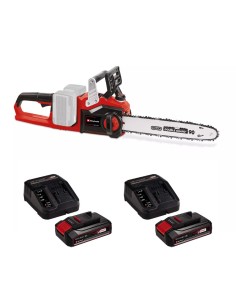 KIT EINHELL(MOEI4 + KIEI1X2)MOTOSIERRA BATERIA  GE-LC 36/35 Li - SOLO + 2 BATERIAS 2.5AH Y CARGADOR(NETO)