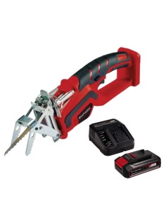 KIT EINHELL(SIEI12 + KIEI1)SIERRA SABLE-PODADORA BATERIA  GE-GS 18 LI + BATERIA 2.5AH Y CARGADOR(NETO)