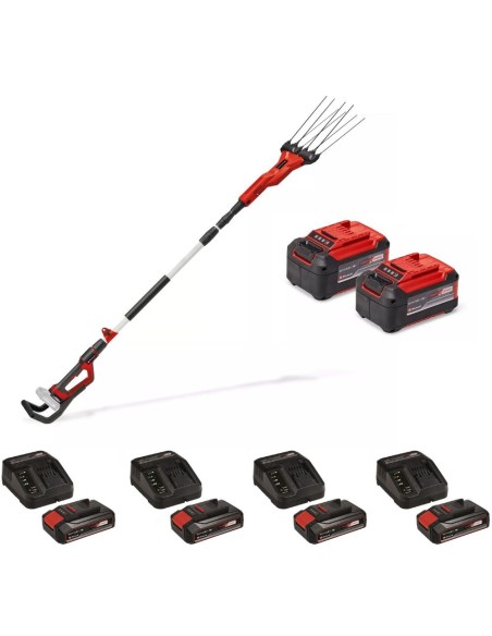 KIT VAREADOR DE ACEITUNAS CON BATERÍA GE-FS 18/53 LI DE EINHELL