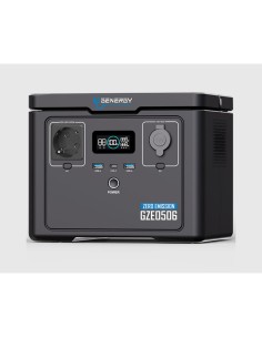 ESTACION DE ENERGIA GENERGY GZE0506 NOMINAL 600W, MAX 1200W, CAPACIDAD 512WH(NETO)