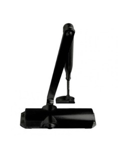 CIERRAPUERTAS DELTA 1800 SIN RETENEDOR NEGRO 2