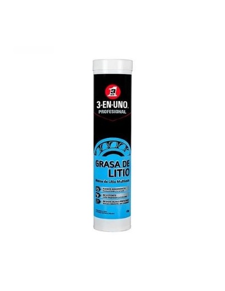 GRASA LITICA MULTIUSOS 3EN1 CARTUCHO 400