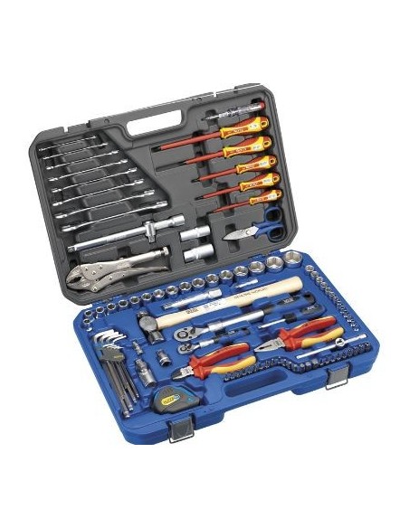 JUEGO HERRAMIENTAS COMBINADA AISLADA 98 PZAS ALYCO -NETO