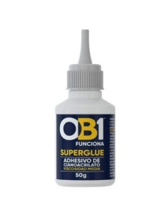 OB1 ADHESIVO INSTANTÁNEO INCOLORO SUPERGLUE 50 GRAMOS 2