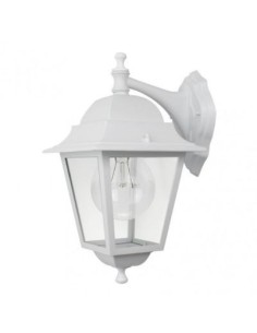 APLIQUE EXTERIOR ALUMINIO SPICA 1XE27 BLANCO IP44 2