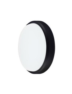 APLIQUE 12W 6400K YUCATAN REDONDO IP65  NEGRO 2