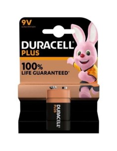 PILA DURACELL PLUS 9V (6LR61) BLISTER 1 UND 2