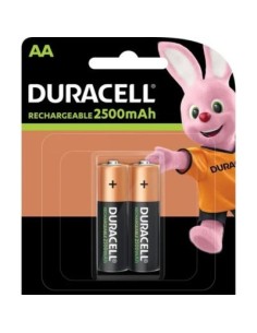 PILA DURACELL RECARGABLE AA (LR06) 2.500MAH BLISTER 2 UND 2