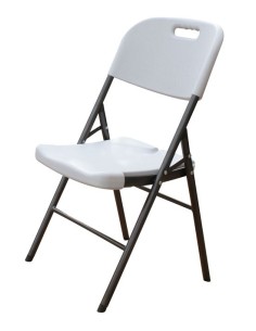 SILLA PLEGABLE POLIETILENO 60X48X87(NETO) 2