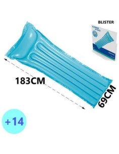 COLCHONETA PVC SUMMER WAVES AZUL