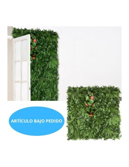 JARDIN VERTICAL 100X100 CM TROPICAL