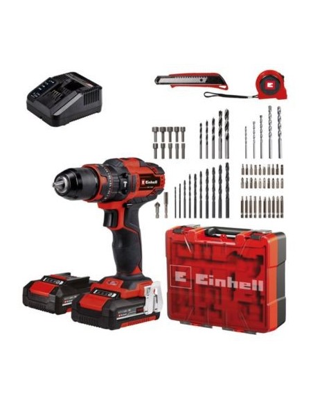 TE-CD 18/40 Li-i +64 (2×2,0Ah) Taladro percutor a batería Einhell