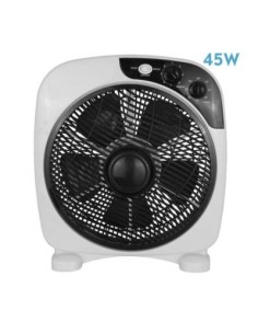 VENTILADOR SOBREMESA BORJA 45W BLANCO/NEGRO 3VEL.(NETO) 2