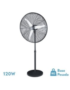 VENTILADOR DE PIE ALARCON 120W NEGRO 3VEL 55MM 3ASP(NETO)